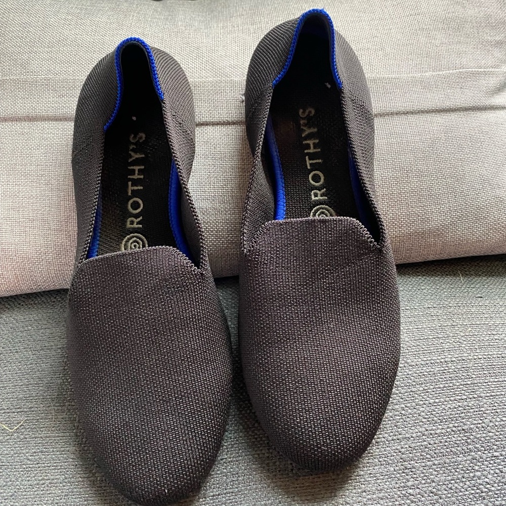 Rothy’s Black Loafers Sz 9.5